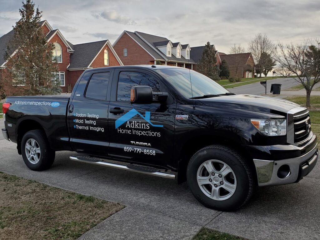 Adkins Home Inspections Truck